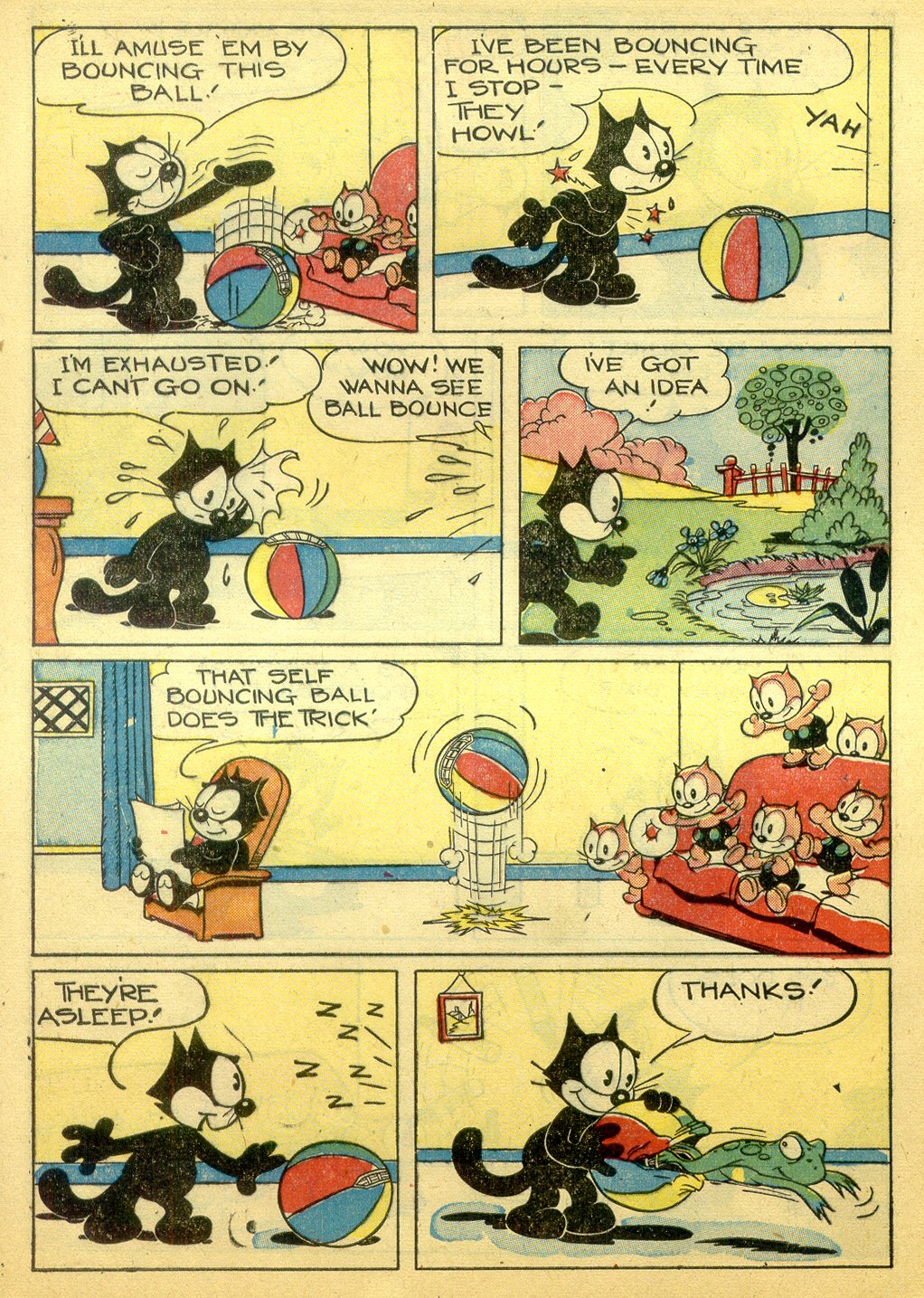 Read online Felix the Cat (1948) comic -  Issue #3 - 10
