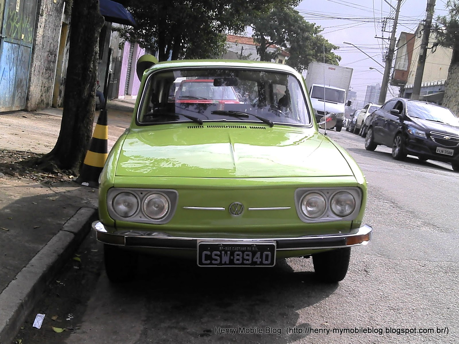 Henry Mobile Blog VW Variant 1600 1974 Placa Preta!