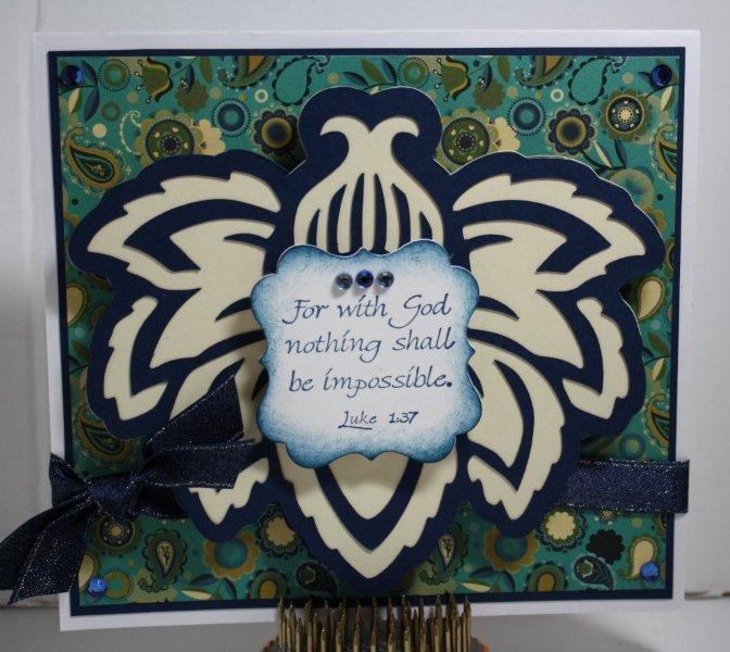 Kleirr's Kreation Another Damask Decor cards