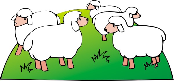clipart cartoon sheep - photo #43