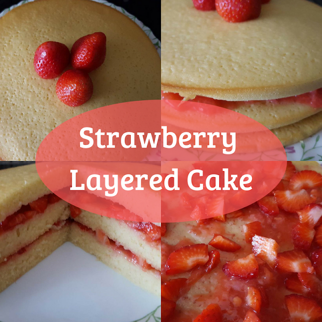 Strawberry Layered Cake