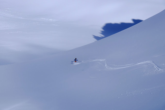 Con gli sci in Alaska, sul Monte Denali. Fotografia di Mauro Taramelli