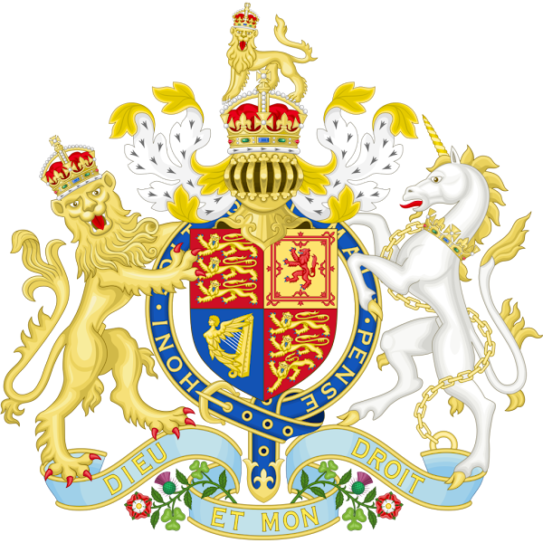 Logo Gambar Lambang Simbol Negara Britania Raya PNG JPG ukuran 600 px