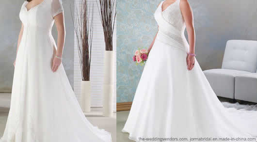 gaun pengantin two piece