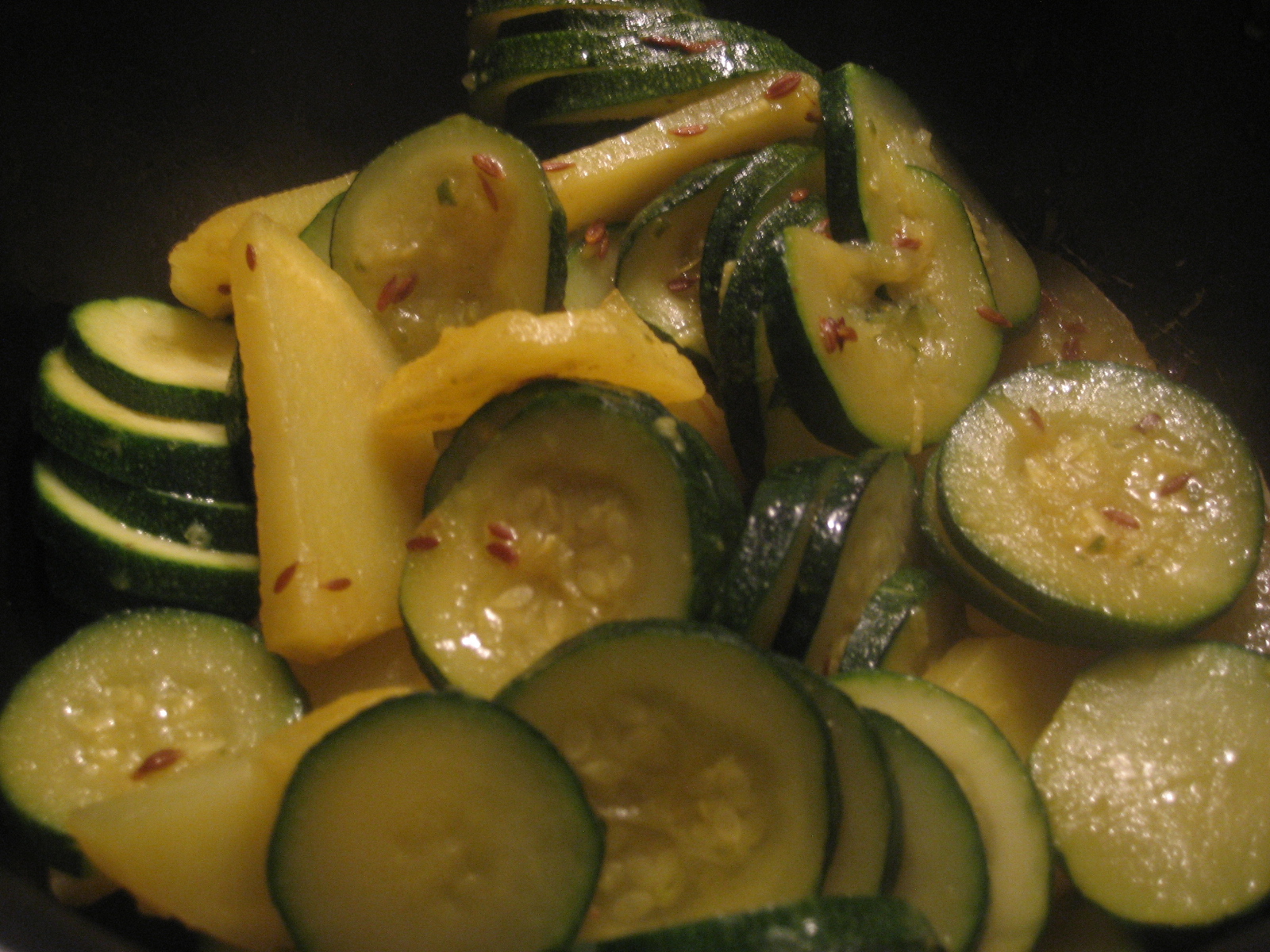 Courgette/Zucchini Potato Curry
