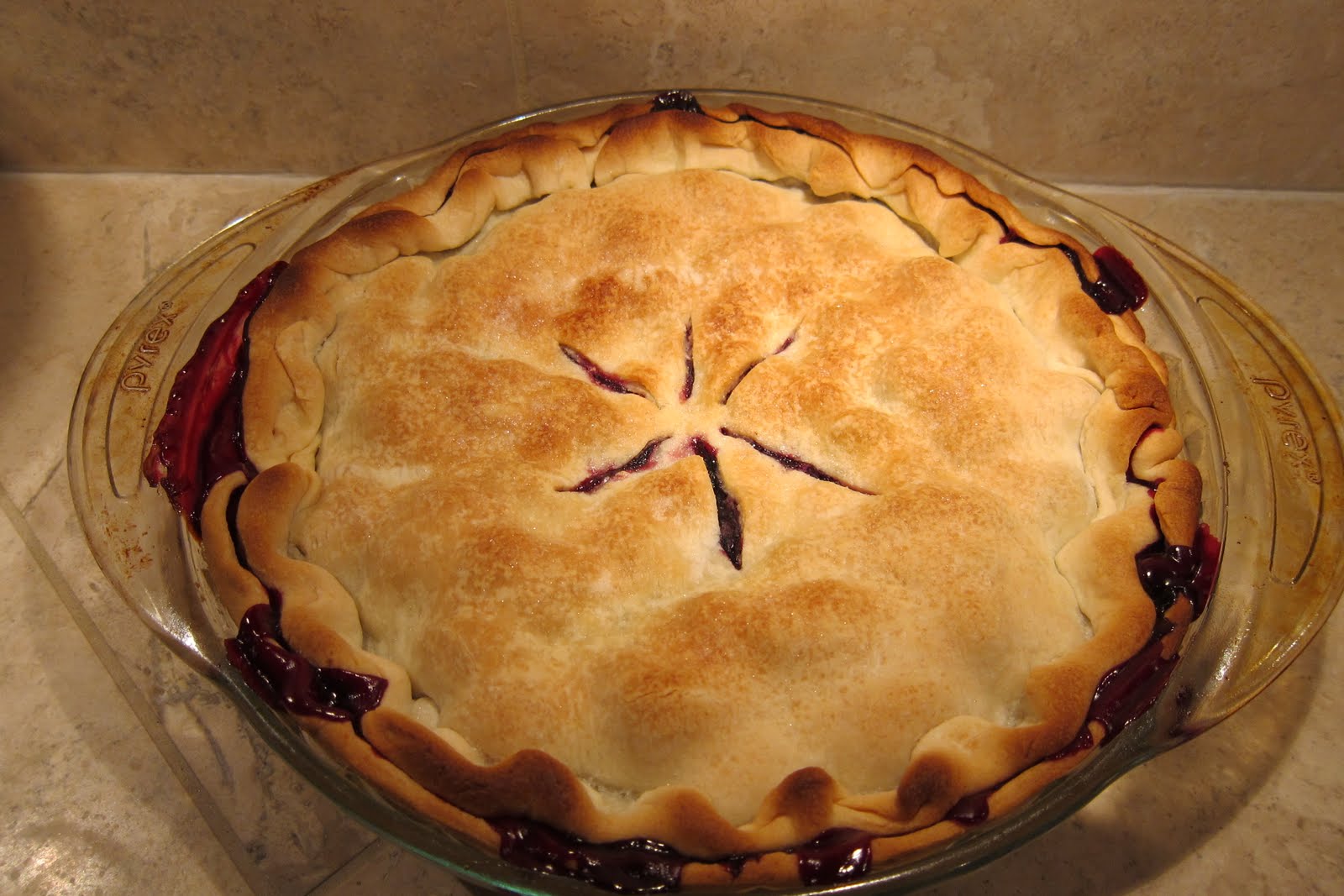 Larina's Home Cooking Triple Berry Pie