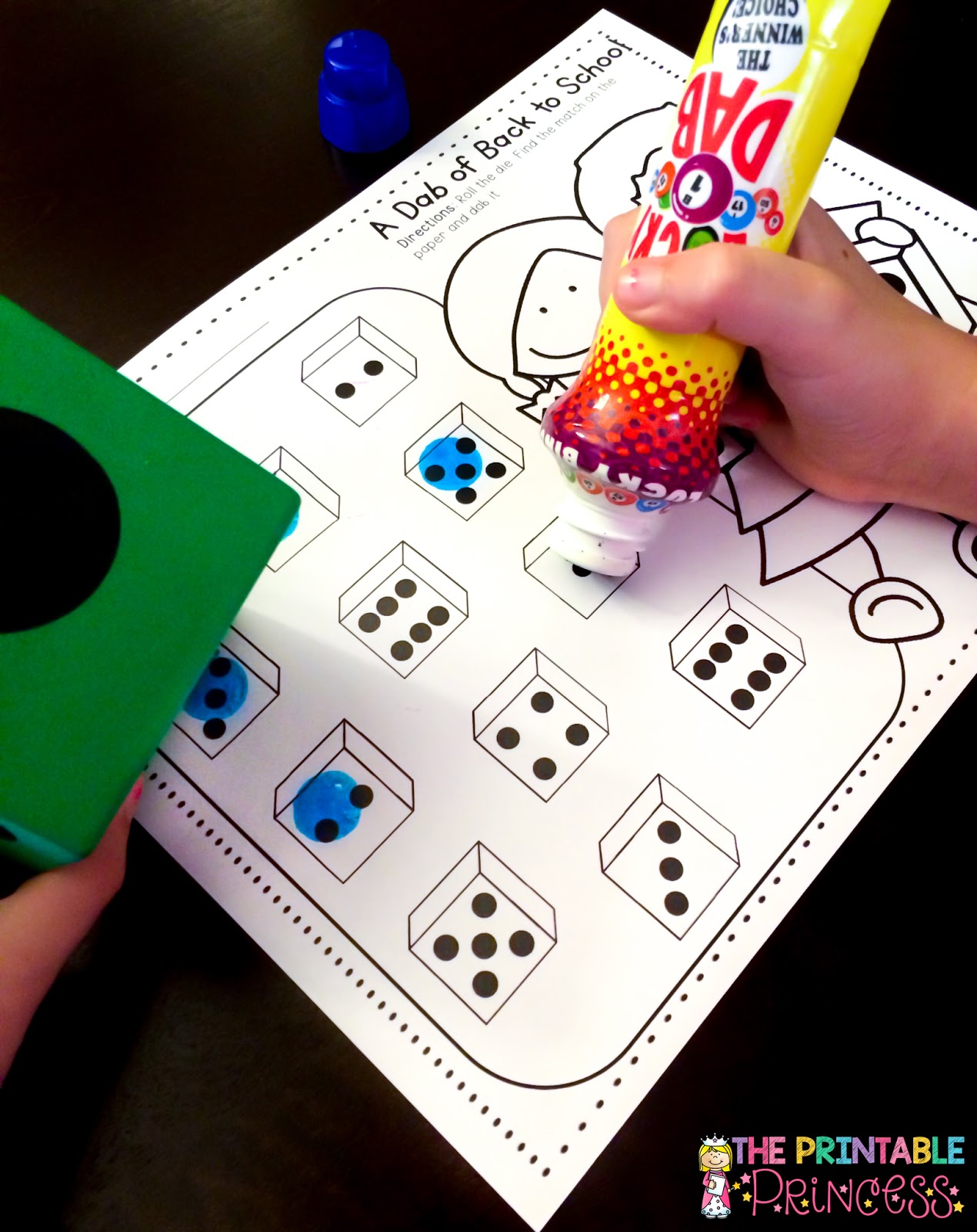 The Printable Princess: Using Bingo Dabbers in the Classroom {with a