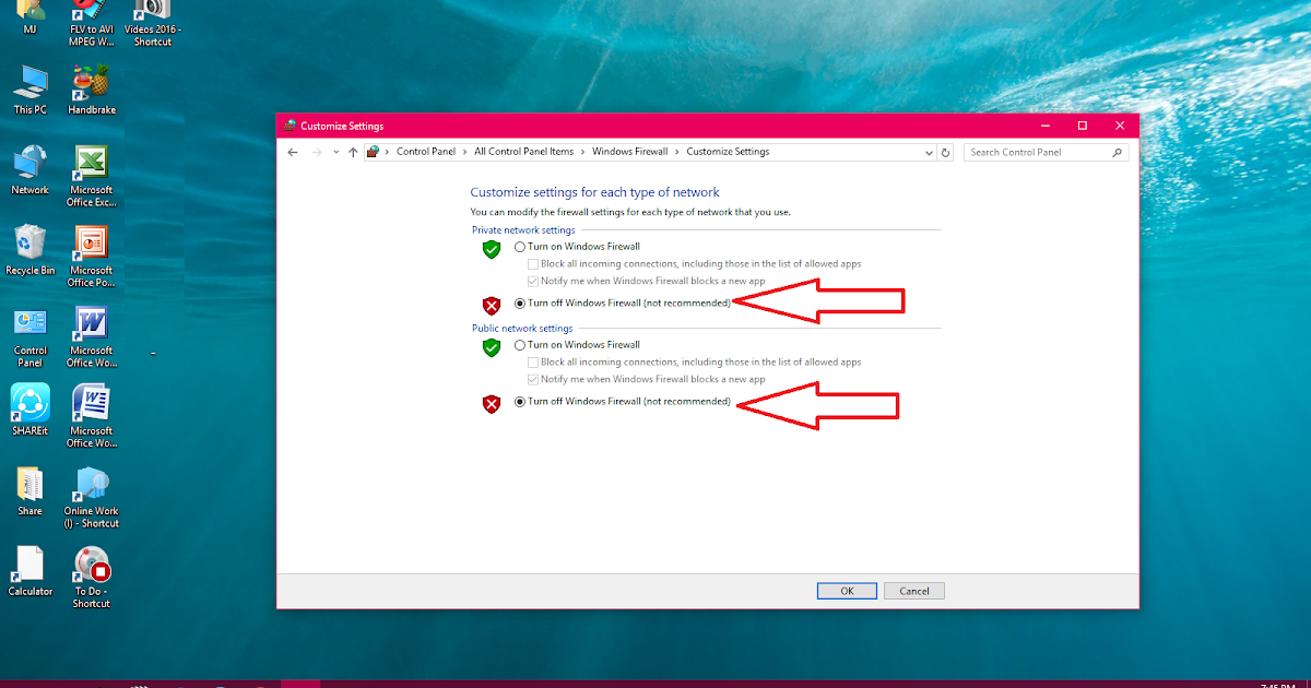 Learn New Things: How to Turn Off Disable Windows Firewall (Windows 10/