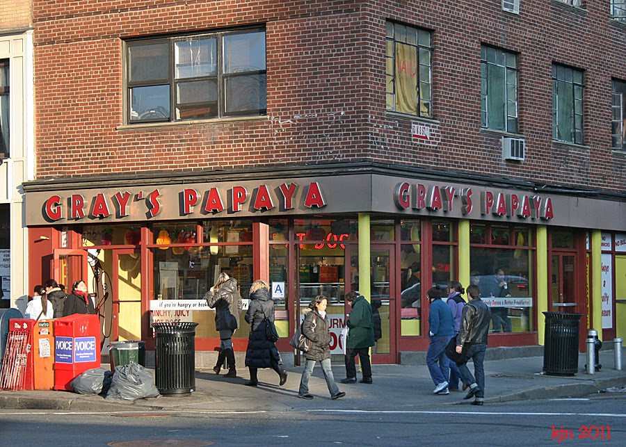 The Outskirts of Suburbia Gray's Papaya in the West Village