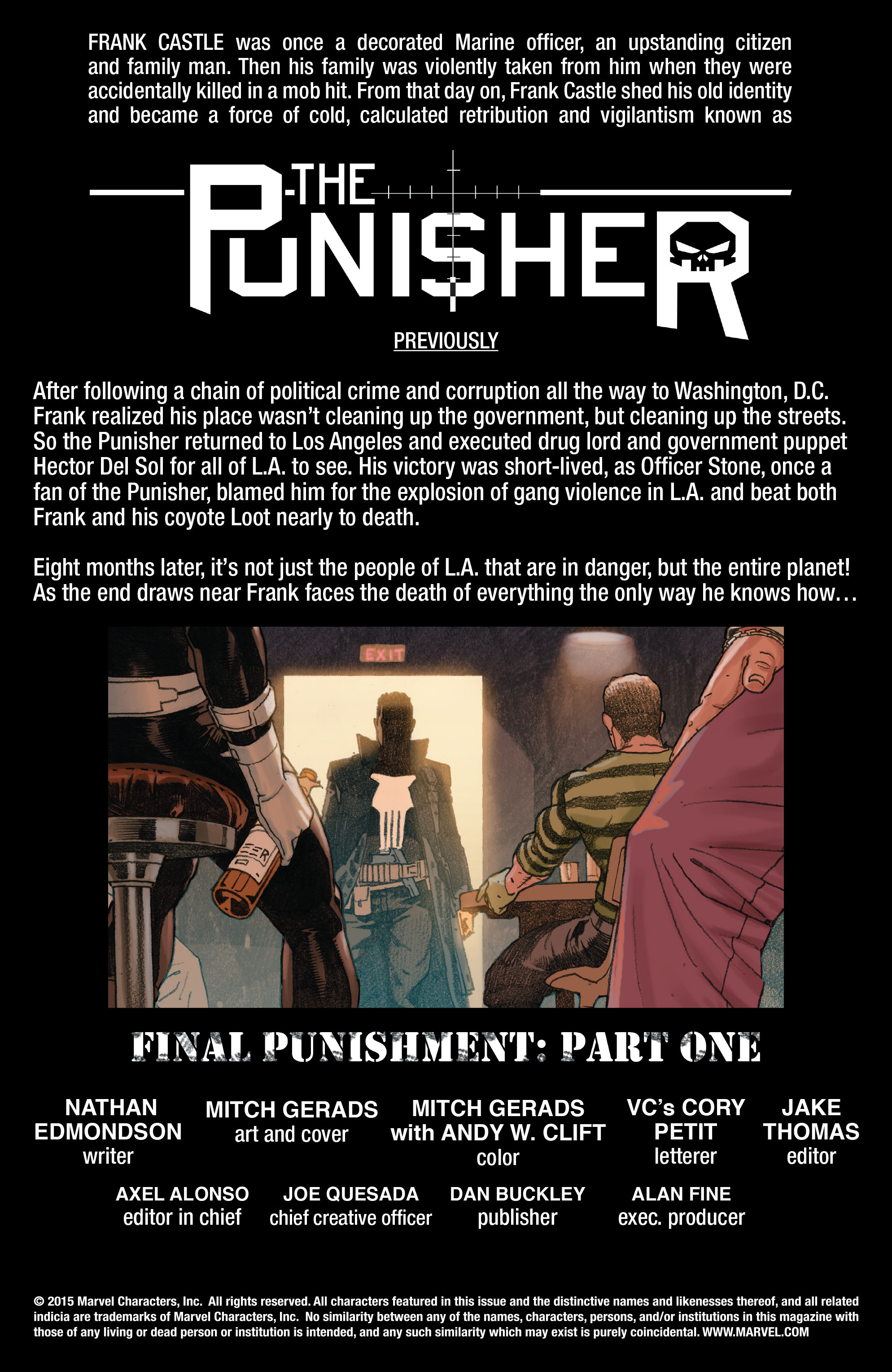 Read online The Punisher (2014) comic -  Issue #19 - 2