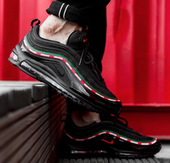 nike x undftd undefeated air max 97 og black