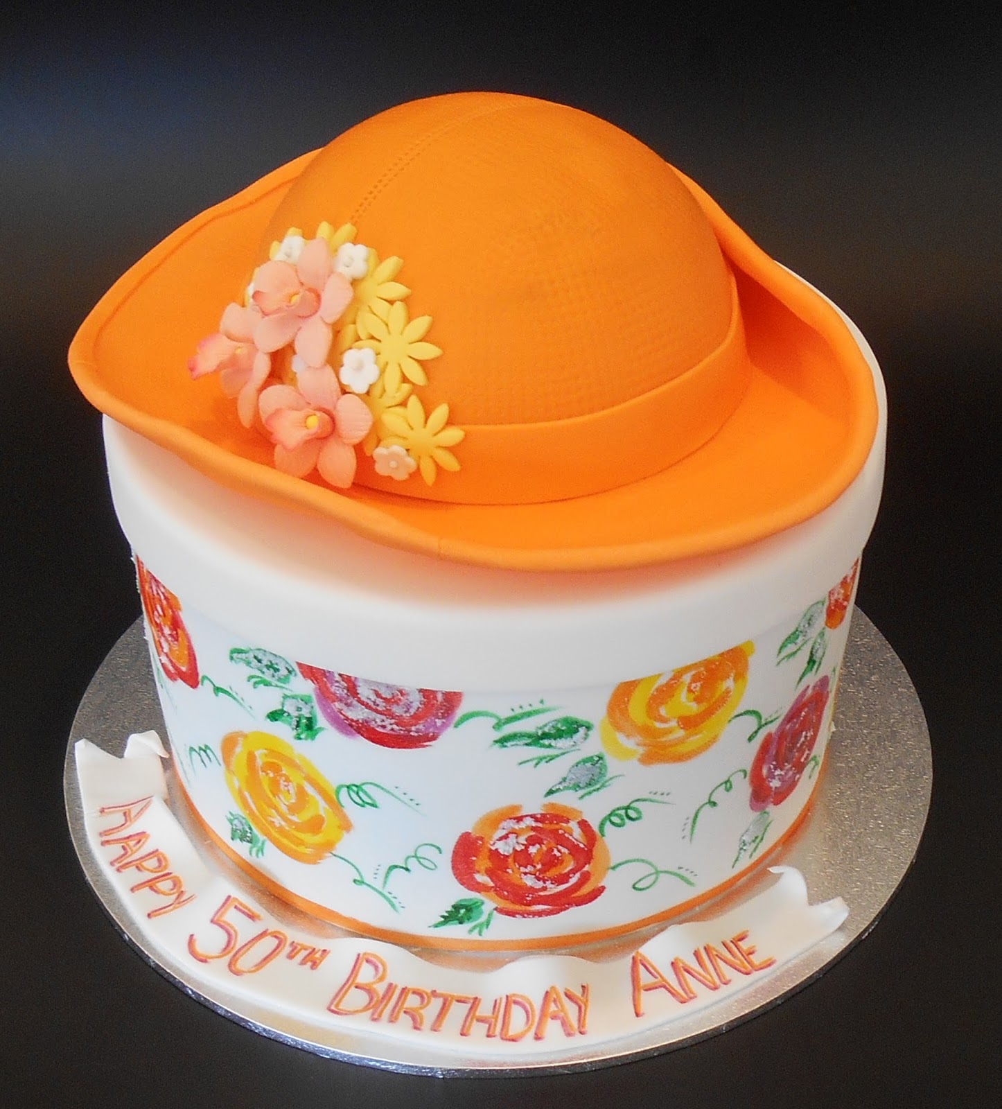 Nada's cakes Hat on a Box Birthday Cake by Nada's Cakes Canberra