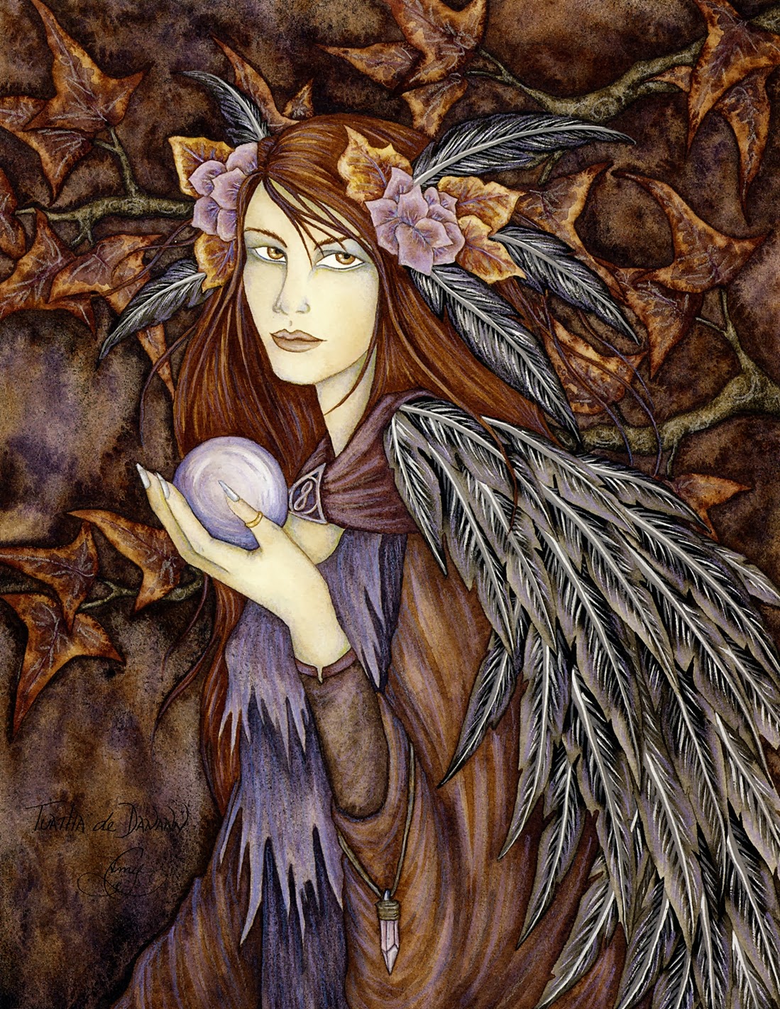 Amy Brown Fantasy /Fairy artist Tutt'Art Pittura * Scultura