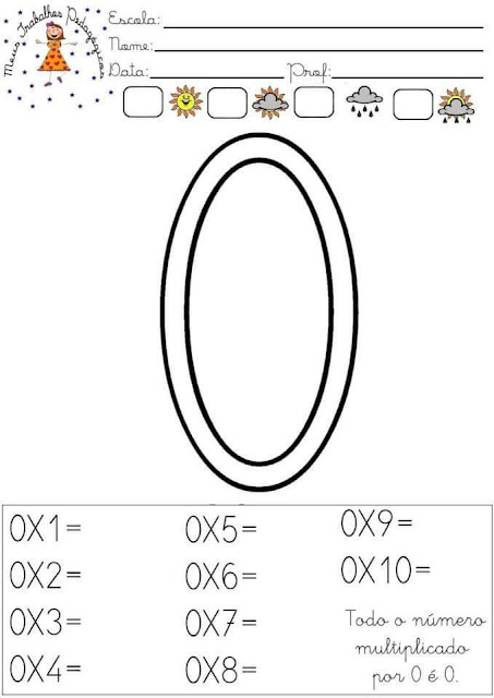 ATIVIDADES DE MULTIPLICAÇÃO PARA IMPRIMIR