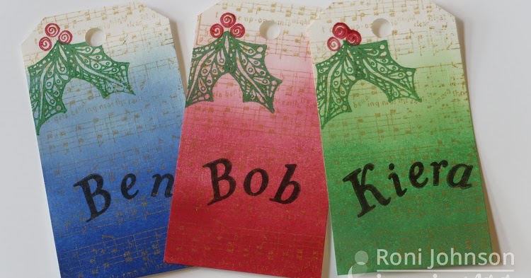 ink stains christmas tags ink stains christmas tags