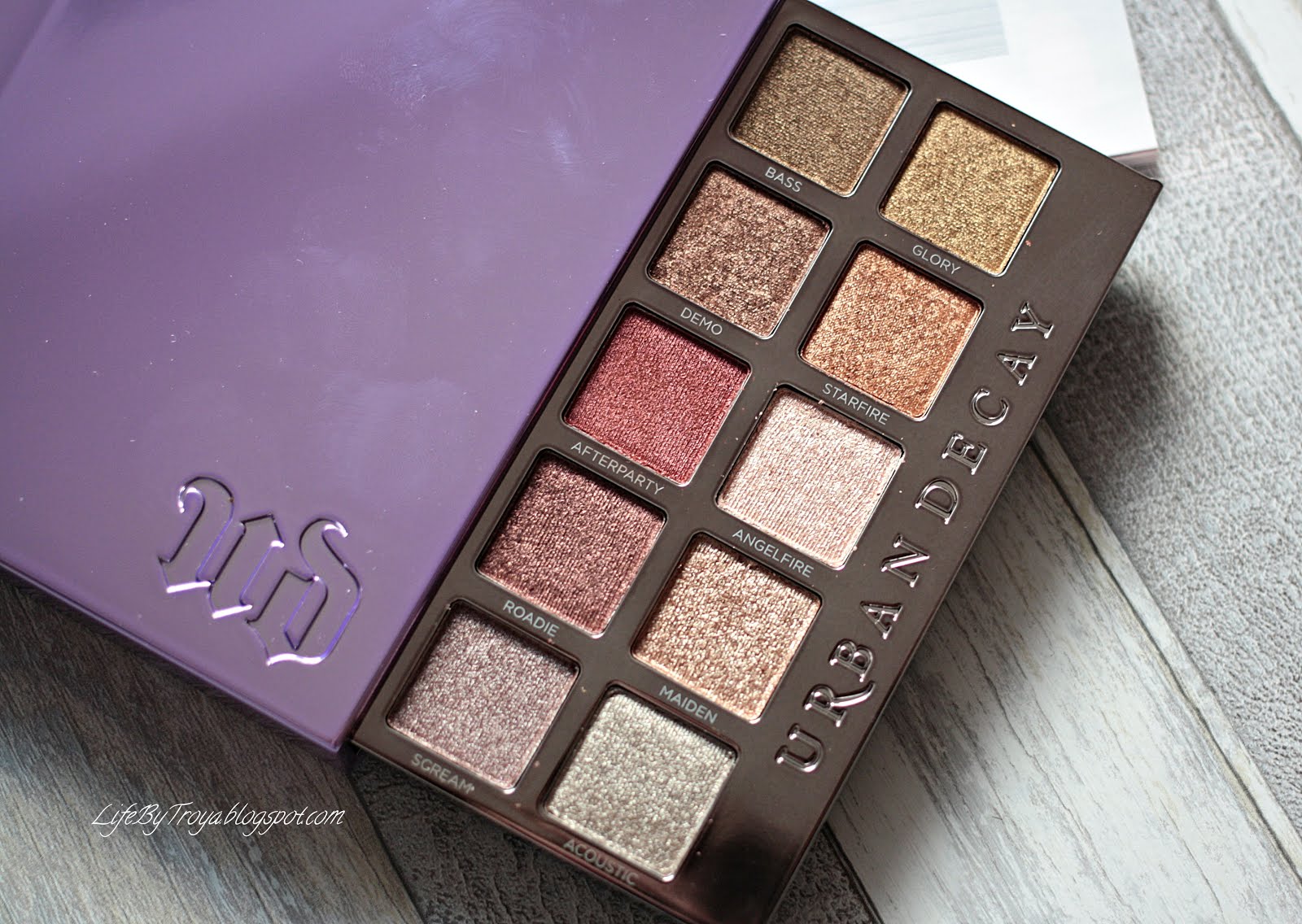 Review:: Urban Decay Heavy Metals Palette.