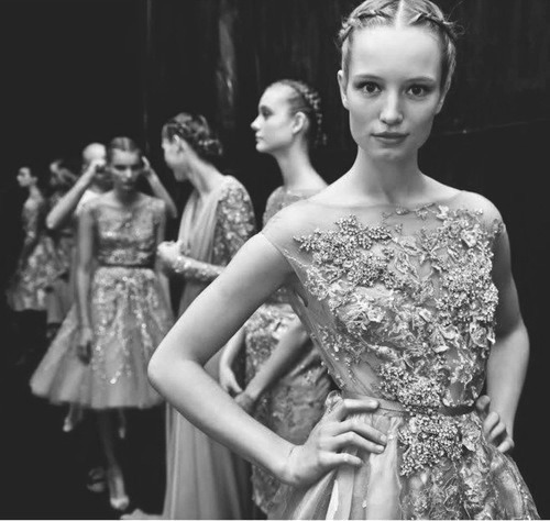 Cool Chic Style Fashion - Backstage at Elie Saab