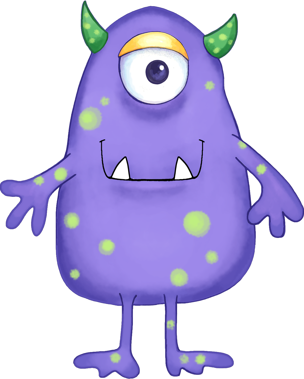 green monster clipart - photo #34