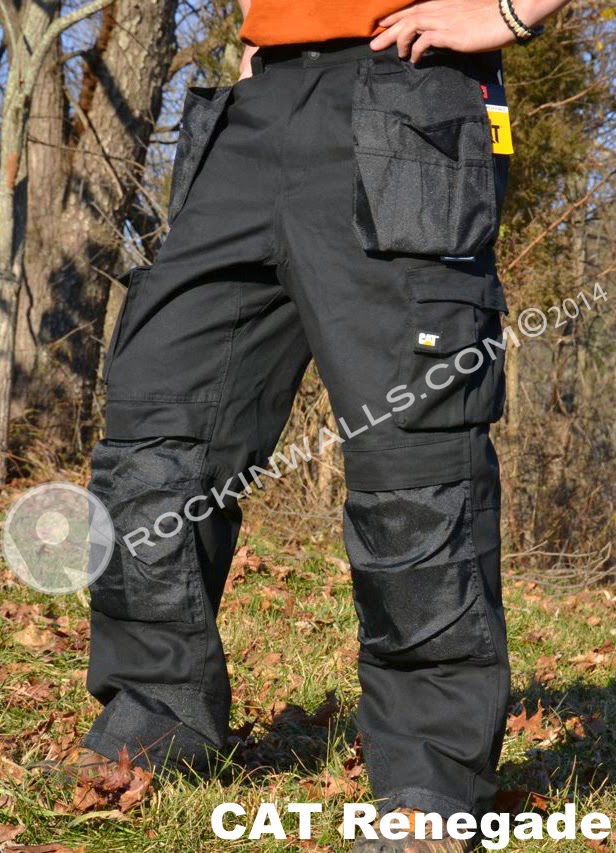 Click Shawbury Tradesman Cargo Mens Work Trousers Pants Tool Knee Pad Pockets 