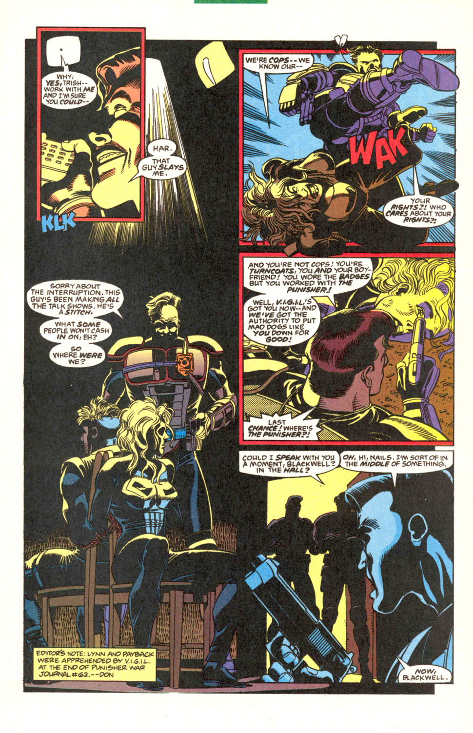 Read online The Punisher (1987) comic -  Issue #87 - Suicide Run - 7
