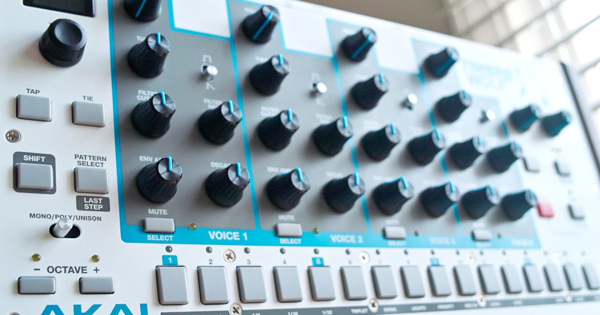 MATRIXSYNTH: Akai Professional Timbre Wolf Analog Synthesizer/Sequencer