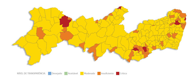 Mapa do resultado geral da avaliação da ICCPE das prefeituras dos municípios pernambucanos Mapa do resultado geral da avaliação da ICCPE das prefeituras dos municípios pernambucanos 2015