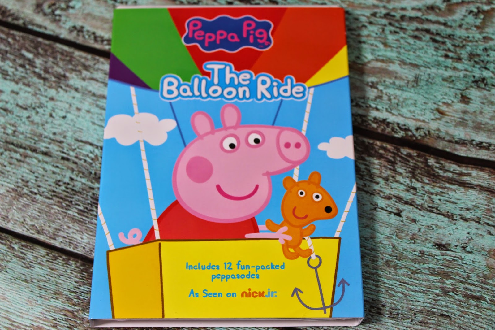 Giveaway Peppa Pig The Balloon Ride On Dvd Book Mommy Katie - shiny max enchanted balloon dragon pet roblox bubble gum
