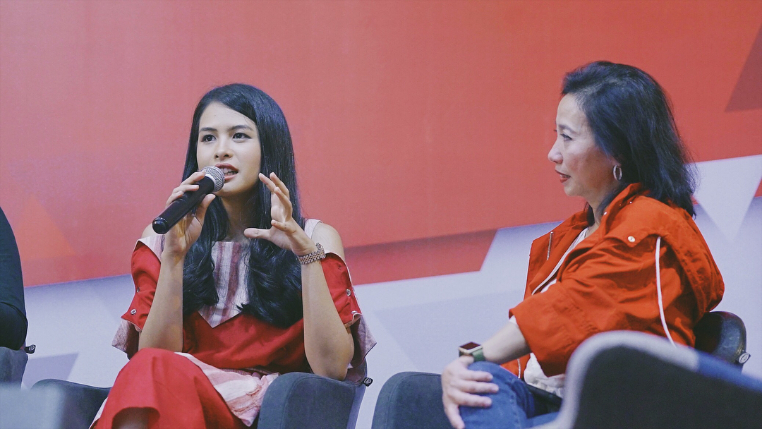 Maudy Ayunda Mengajak Anak Muda Kejar Mimpi Tanpa Ragu