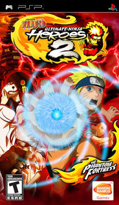 โหลดเกมส์ Naruto Ultimate Ninja Heroes 2 The Phantom Fortress .iso