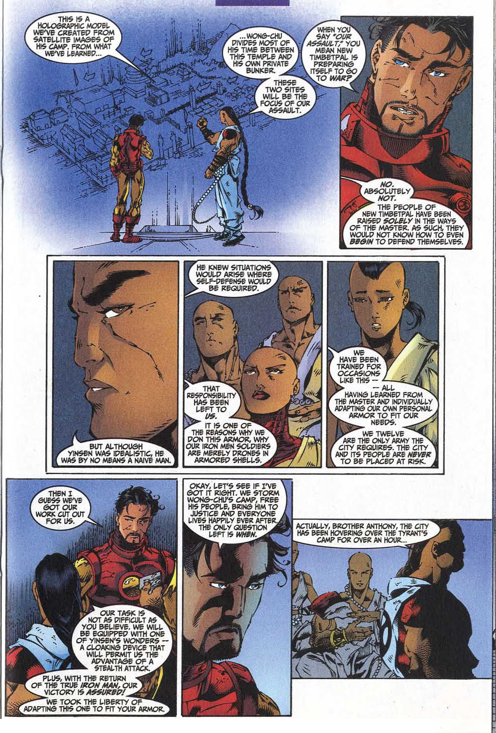 Read online Iron Man (1998) comic -  Issue #32 - 19