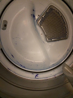life with the frog: How to get ink stains out of your dryer