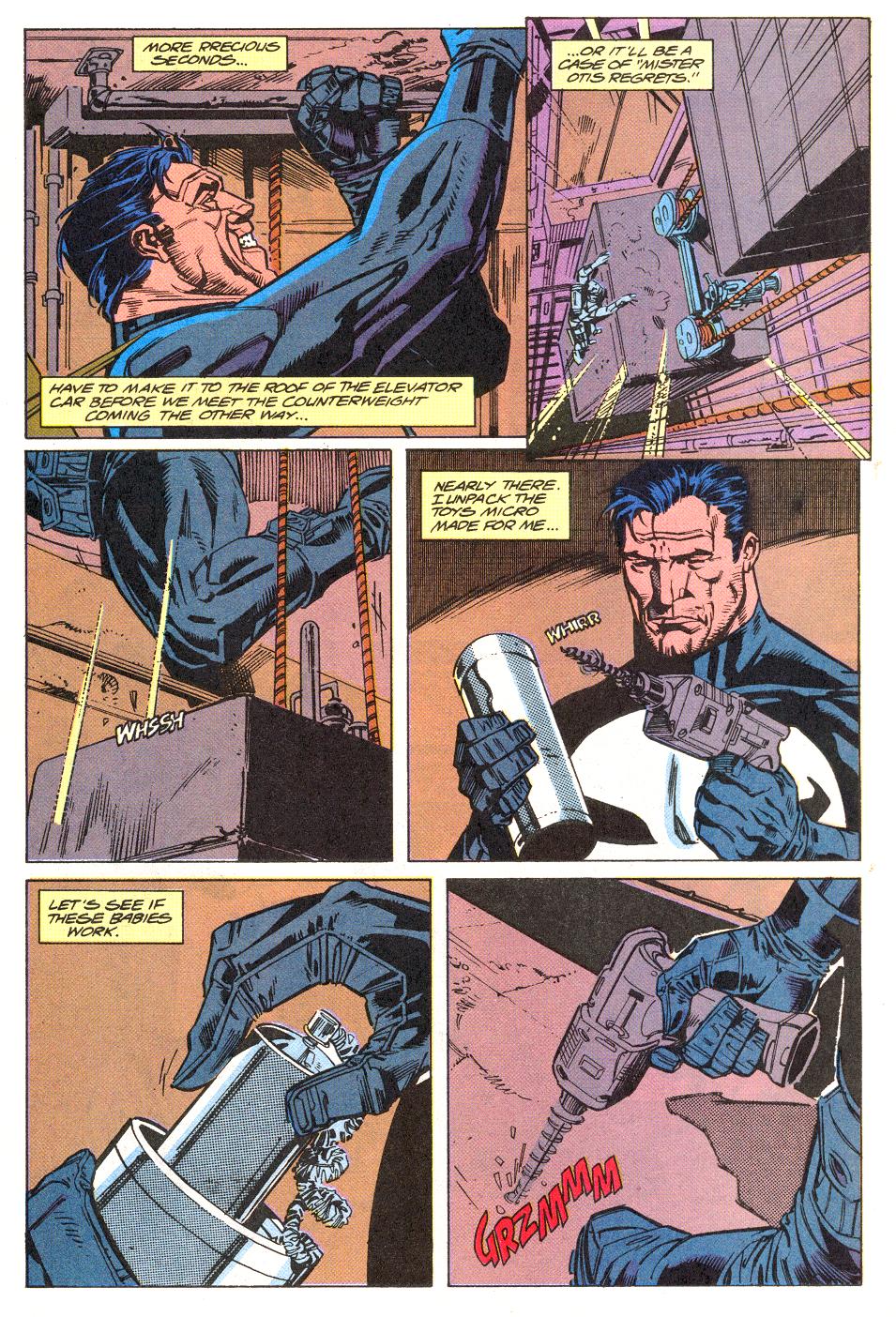 Read online The Punisher (1987) comic -  Issue #74 - Police Action - 4