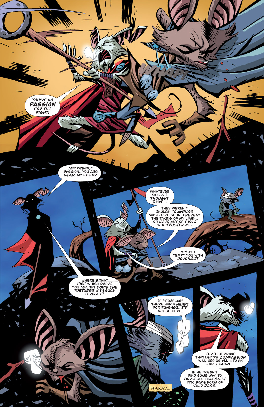 Read online The Mice Templar Volume 3: A Midwinter Night's Dream comic -  Issue #5 - 12