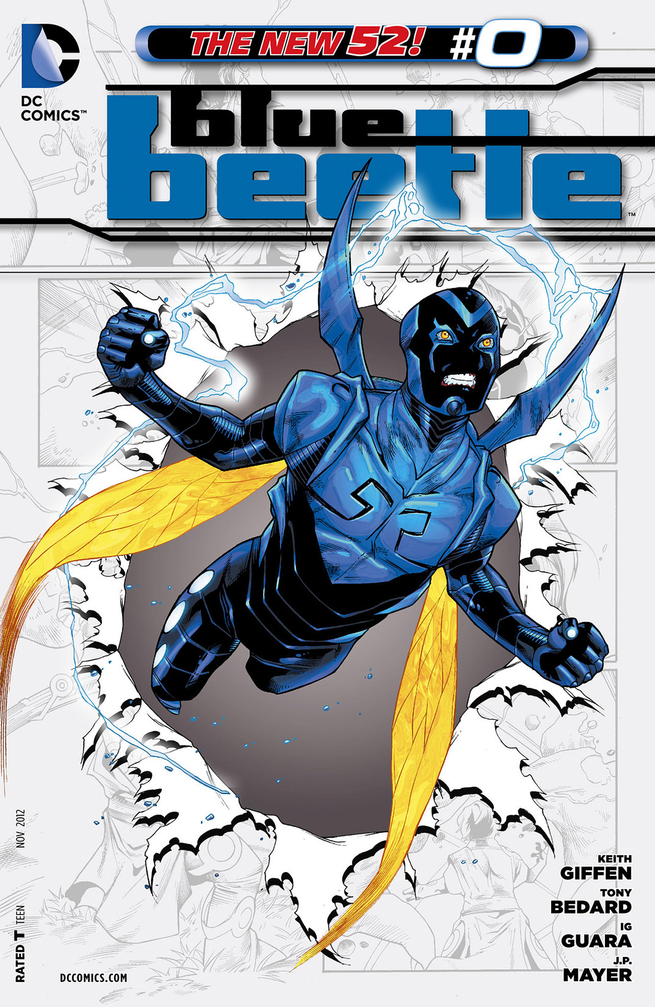 Read online Blue Beetle (2011) comic -  Issue #0 - 1