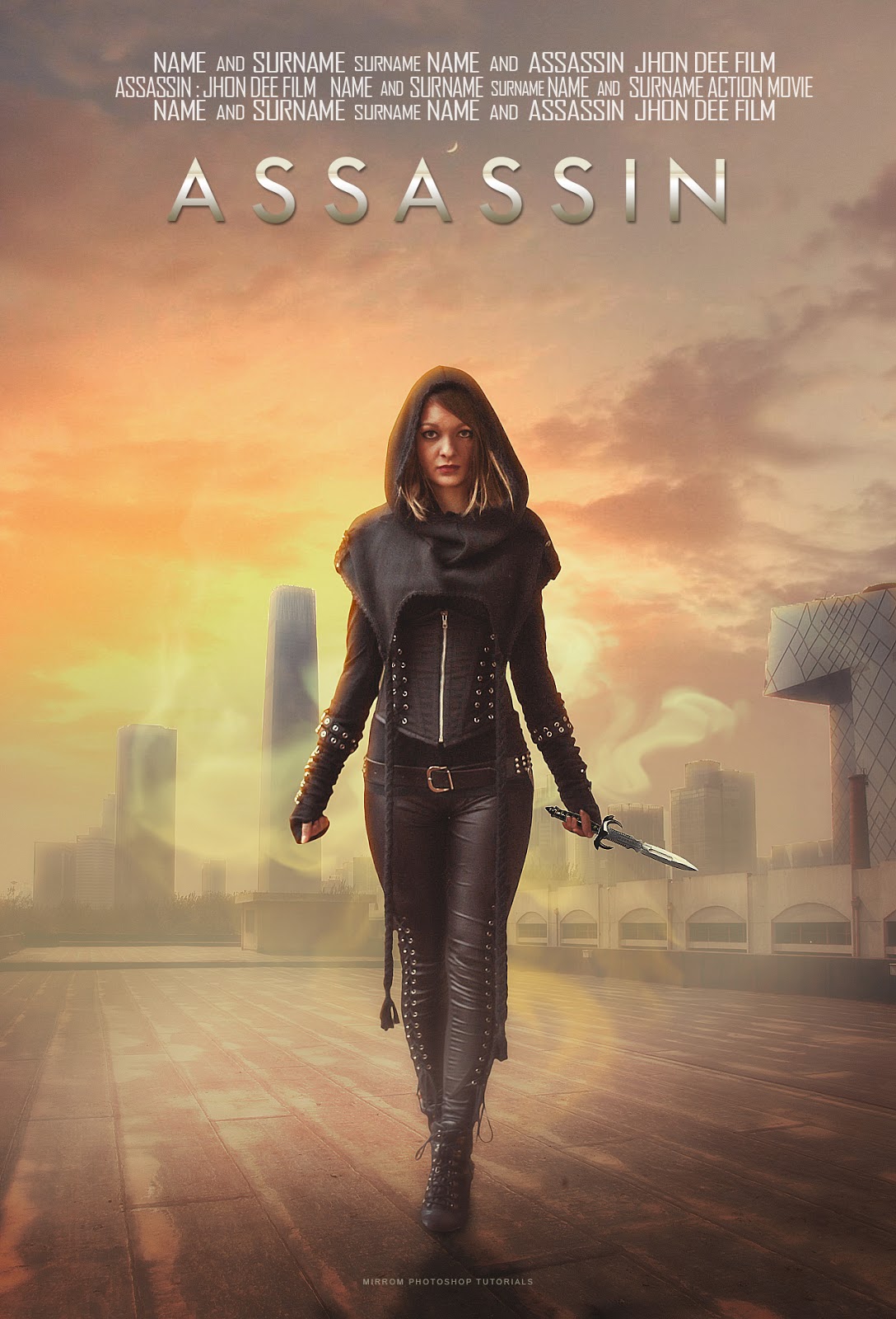 Create a Assassin Movie Poster Manipulation in Photoshop