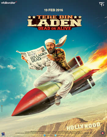 Poster Of Tere Bin Laden Dead or Alive 2016 Hindi 700MB CAMRip Xvid Free Download Watch Online 
