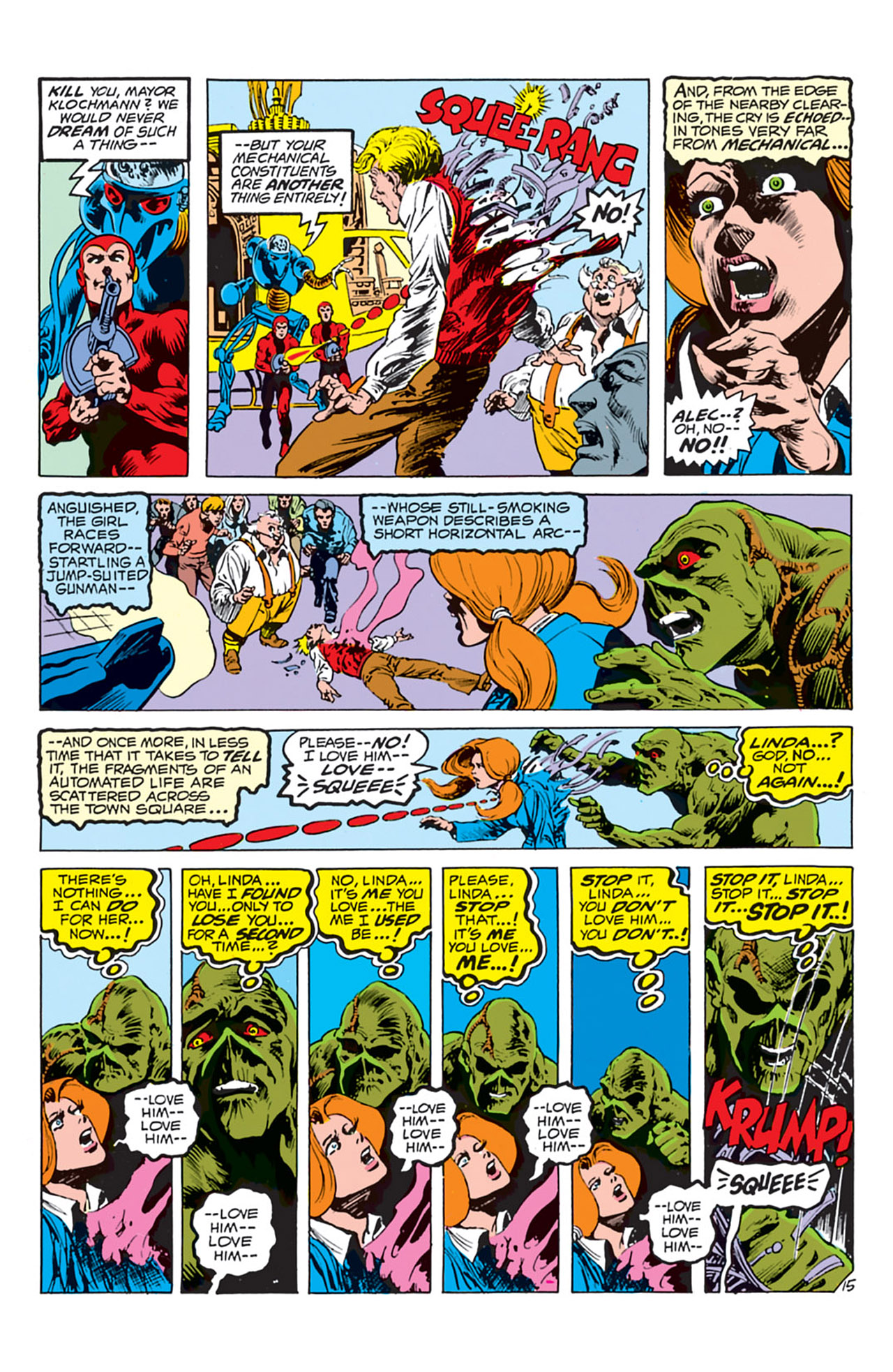 Read online Swamp Thing (1972) comic -  Issue #6 - 16