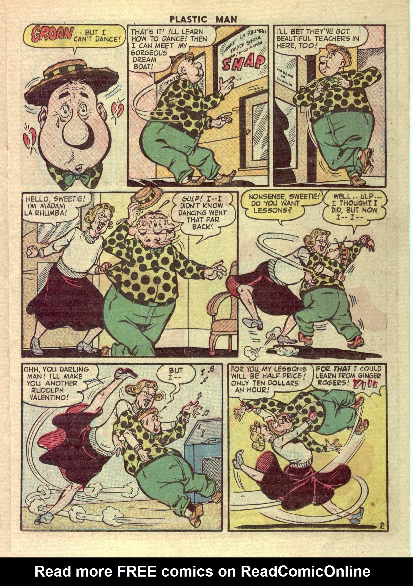 Read online Plastic Man (1943) comic -  Issue #42 - 15