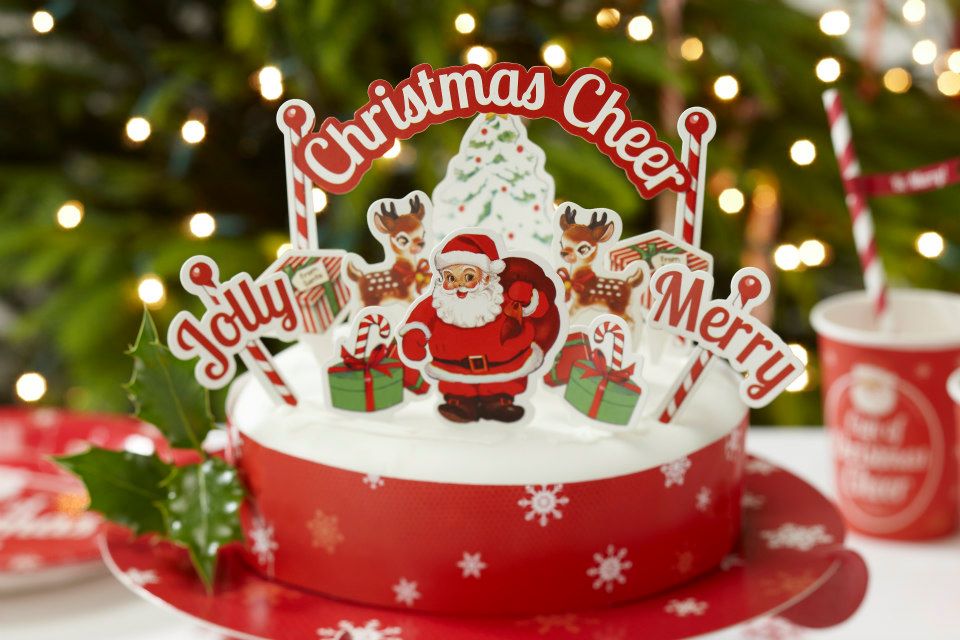 You are In Good Company: GOODIES - Christmas Cake Toppers