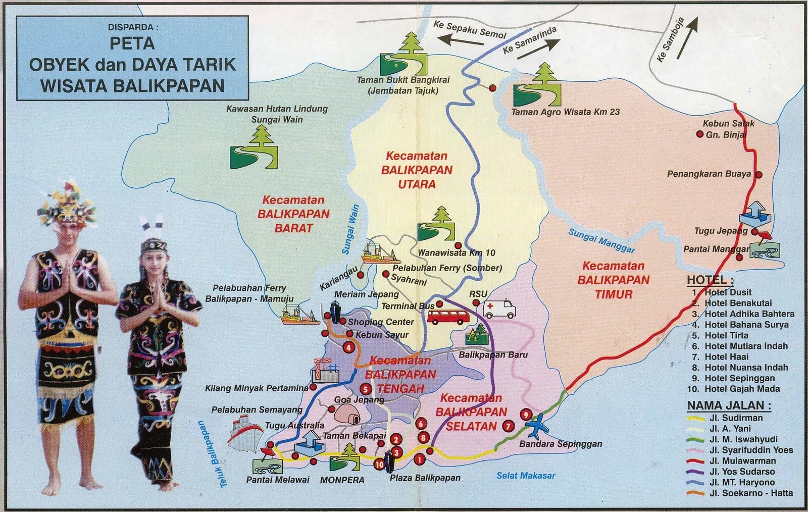 Balikpapan Map