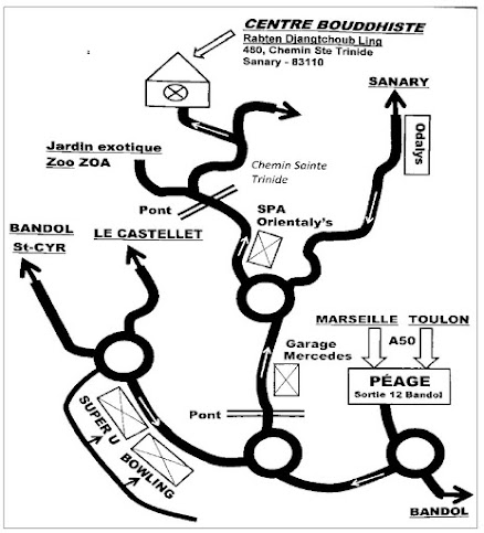 Plan d'accès au site