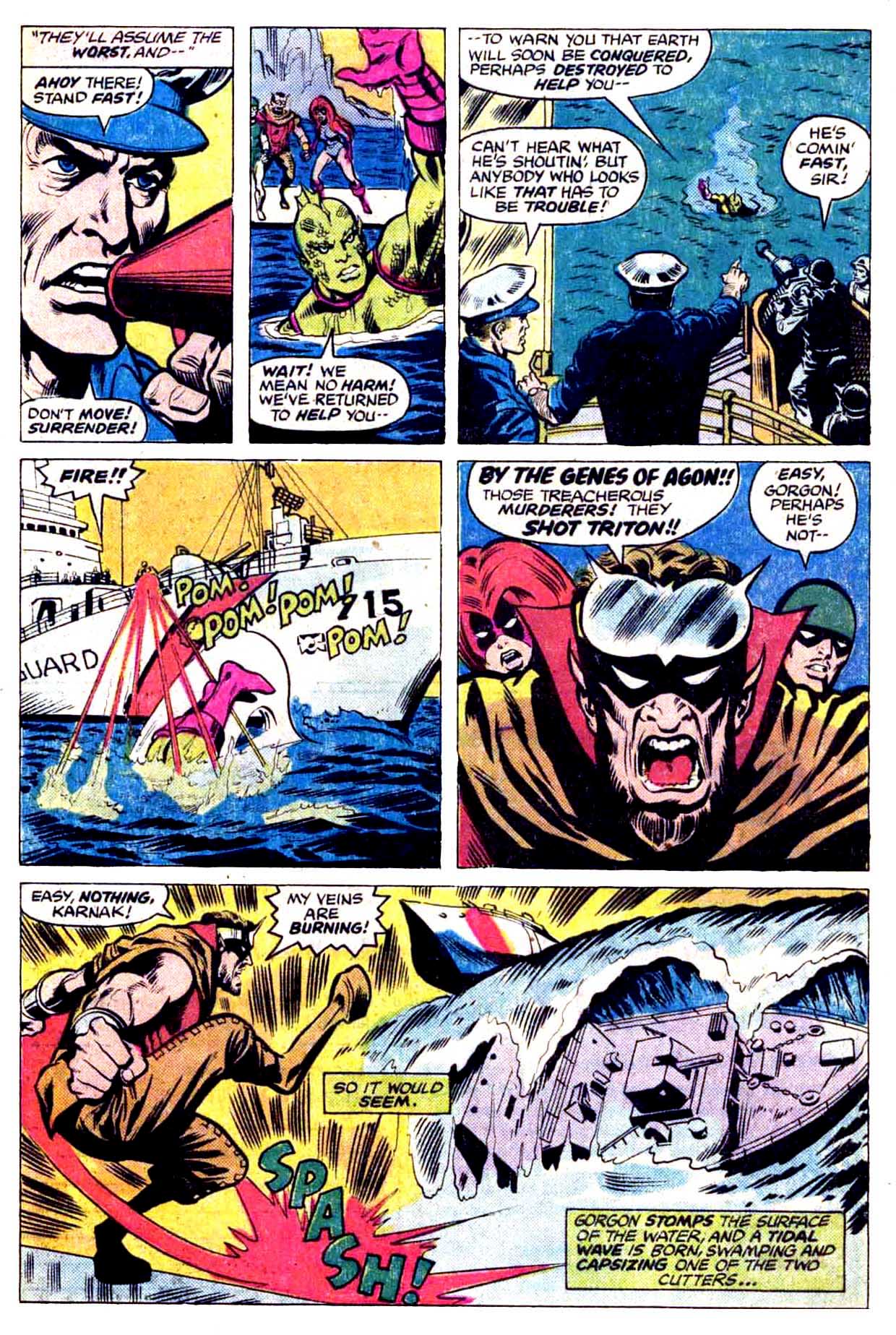 Read online Inhumans (1975) comic -  Issue #11 - 4