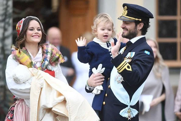 Crown Princess Victoria, Princess Estelle, Princess Sofia, Princess Madeleine Valentino Long Sleeve Floral Print Silk Dress