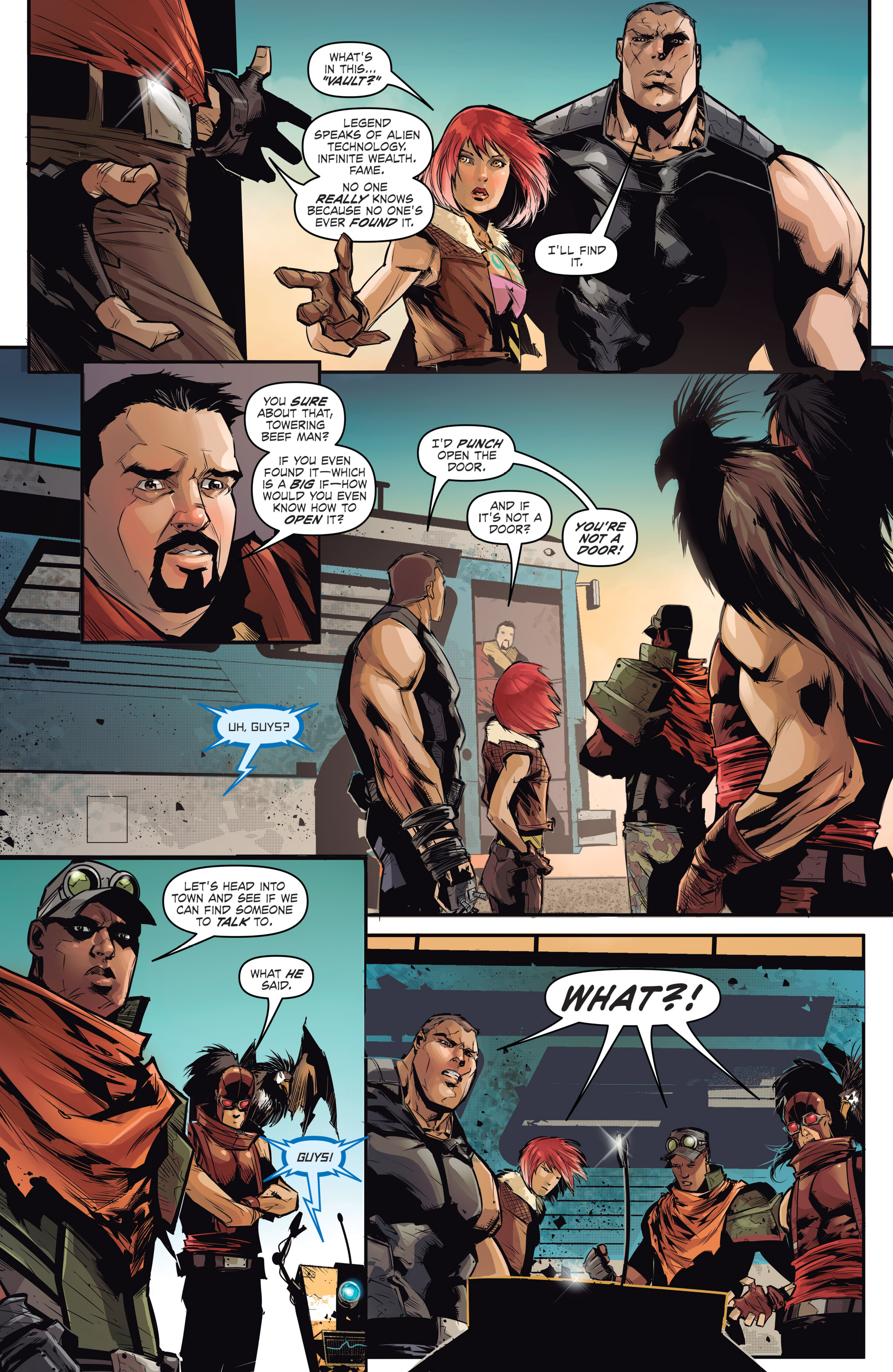 Read online Borderlands: The Fall of Fyrestone comic -  Issue #1 - 9