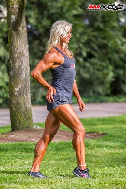 Her Calves Muscle Legs Katka Kyptov
