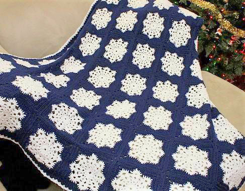 Christmas afghan Crochet pattern