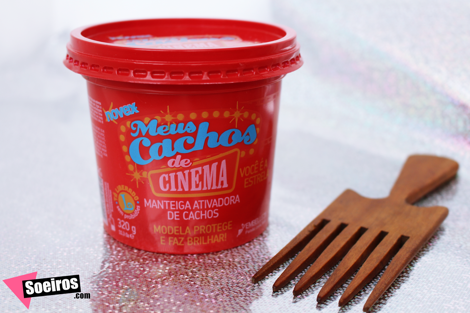 Manteiga Ativadora de Cachos Novex Meus Cachos de Cinema da Embelleze (Resenha) Soeiros