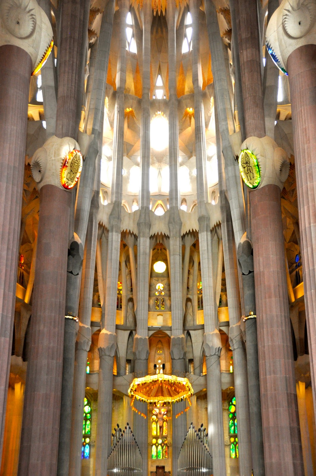 karensfavoritephotos: The Interior of the Sagrada Familia