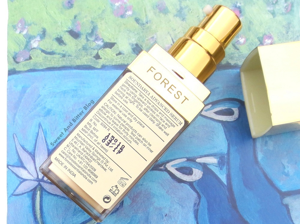 forest essentials night serum