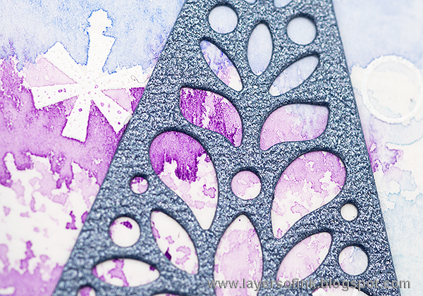Layers of ink - SSS Believe in the Season Blog Hop. Winter Journal Page tutorial by Anna-Karin.